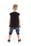Lightning Dino Boy's T-shirt Capri Shorts Set - 2