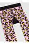 Leopard Baby Girl Pink Leggings-Pants - 6