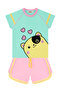 Hearted Girl's Summer T-Shirt Shorts Set - 3