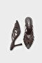 Lacie Knitted Medium Heeled Stylish Women's Shoes Slipper - 5
