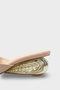 Pauly Metal Heeled Stylish Women's Shoes Slipper - 2