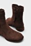 Emiline Round Toe Short Heeled Zippered Women's Boots - 2