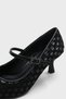 Gerta Hand Knitted Pointed Toe Mary Jane Shoes - 4