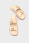 Vivien Women's Slippers with Wedge Heels and Double Strap Buckle - 5