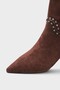 Juliana Pinched Pointed Toe Heeled Casual Women's Boots - 5