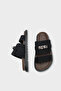 Regan Flat Heels Metal Buckle Pack Comfort Women's Slipper - 4