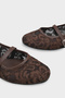 Pennie Lace Mesh Embroidered Women's Ballerinas - 3