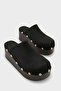 Marlane Women's Sabo Slippers with Wedge Heels and Closed Toe
