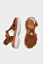 Juliane Genuine Suede Gladiator Wedge Heel Women's Sandals - 4