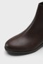 Round Buckle Mid-Heeled Women's Casual Boots - 4