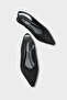 Sharyl Suede Mesh Genuine Leather Pointed Toe Flat Heeled Casual Women's Shoes - 3