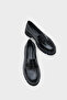 Tisha Cork Sole Genuine Leather Women's Loafers - 6