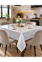 Transparent Patterned Tablecloth, Thin Transparent Protective Cover, Wipeable Flexible Table Cover - 3