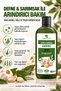 Laurel and Garlic Shampoo, Helps Against Hair Loss 485 ml Set of 4 - 2