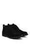 Women's Black Suede Oxford Mold Rubber Sole Genuine Leather Boots - 4