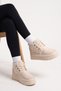 Women's Pastor Fur Short Boots - Skin Suede - 3