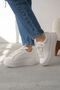 Women's Lenosa Thick Sole Sports Shoes - White - 2