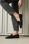 Women's Olbin Flat Sole Ballerinas - Black-Patent Leather - 2
