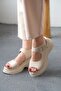 Women's Alex Thick Sole Sandals - Skin Leather - 3