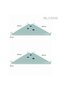 Lifetime Stainless Steel Double Layer Corner Bathroom Shower Shelf Showercub Shelf Bathroom Shelf Shampoo Shelf Mint Green- Bth-001 - 4