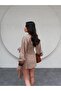 Linen Asymmetrical Mini Dress - 5