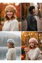 Angora Wool French Painter Hat - Soft Winter Beret - 6