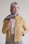 Rope Patterned Marvella Scarf Gray - 3