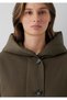Hooded Khaki Coat Regular Fit / Normal Cut 1110814-71595 - 6