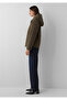 Hooded Khaki Coat Regular Fit / Normal Cut 1110814-71595 - 4