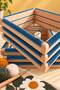 20X20 cm Combination Punch and Needle/Wire Wooden Hoop Suitable for All Embroidery Types (Case Gift)