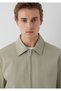 Zippered Khaki Jacket Regular Fit / Normal Cut 0110954-70354 - 6