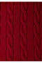 Red Polo Collar Knitwear Slim Fit 1710912-90746 - 7