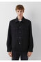 Black Knitted Shirt Regular Fit / Normal Cut 0212074-900 - 3
