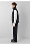 Water Repellent Stand Collar Black Inflatable Vest Loose Fit / Loose Comfortable Cut 0110854-71379 - 4