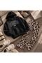 New Season Kz Kids Paris! Black Sweat Leopard Top and Bottom Set - 3