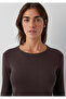 Double Layer Look Brown T-Shirt Slim Fit / Narrow Fit 1614184-70240 - 6