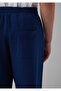 Logo Printed Navy Blue Sweatpants 0010633-89353 - 7