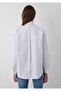 Back Detailed Striped Shirt Oversize / Wide Cut 1211557-91625 - 5