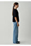 Short Sleeve Black Knitwear Loose Fit / Relaxed Fit 1711039-900 - 5