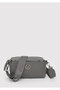 Gray Crossbody Bag with Seal Logo Detail 1912662-32974 - 2