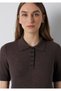 Brown Knitwear Polo Slim Fit / Narrow Fit 1710963-91100 - 6