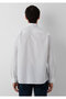 Striped White Shirt Loose Fit / Relaxed Fit 0212101-91703 - 5