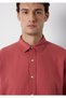 Red Muslin Shirt Regular Fit / Normal Cut 0211518-71100 - 7