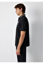 Pro Black Polo T-Shirt Loose Fit / Comfortable Fit 0613625-900 - 4
