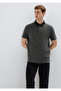 Denim Collar Detailed Anthracite Polo T-Shirt Regular Fit / Normal Cut 0613659-900 - 2