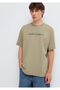 Jeans Printed Green T-Shirt Loose Fit / Relaxed Fit 0613563-71818 - 2