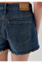 Rosie 90S Ripped Indigo Blue Jean Shorts 14474A3187 - 8