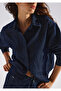 Garlia Edition Linen Blend Rinse Shirt Crop / Short Cut 1210924-A4226 - 4