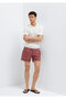 Patterned Red Swim Shorts 0912354-70410 - 3