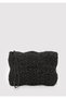 Black Straw Handbag 1913068-900 - 2